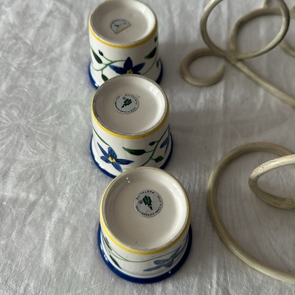 PartyLite P7768 Summer Vine Sconce 3 Votive Candle Tea light Holder - Picture 5 of 9